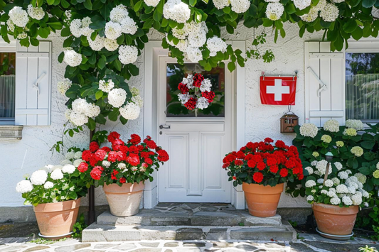 1. August - Dekorationsideen zum Schweizer Nationalfeiertag