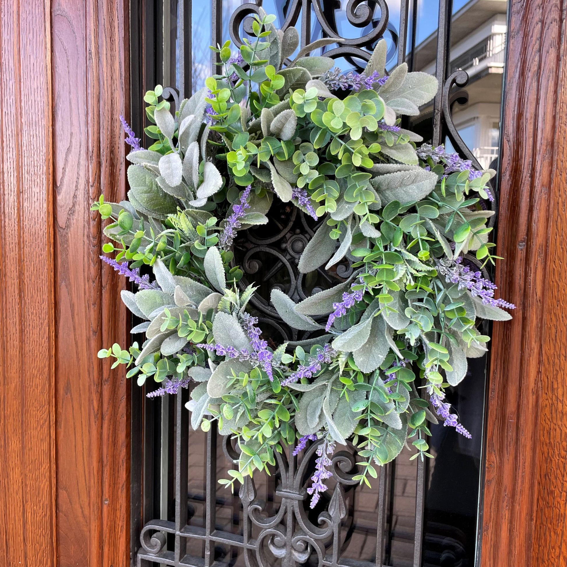 Türkranz Frühling Sommer Lavendel